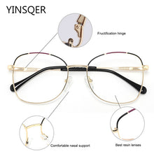 Load image into Gallery viewer, Retro Women&#39;s Decorative Glasses Optical Female Computer Prescription Glasses Frame For Women Round Reading Glasses New