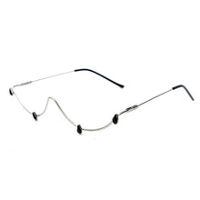 Load image into Gallery viewer, Rhinestone Glasses Frame Alloy Diamond Sunglasses Half Frame Glasses Women 2023  Crystal Water Drop Decoration