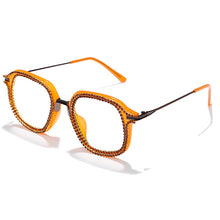Load image into Gallery viewer, Rhinestone Sunglasses Frames Women Men  Diamond Eyeglasses Protection Can With Myopia Glasses Shade UV400 Glasses