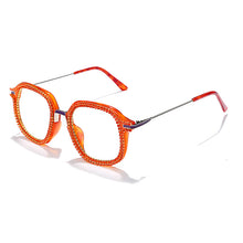 Load image into Gallery viewer, Rhinestone Sunglasses Frames Women Men  Diamond Eyeglasses Protection Can With Myopia Glasses Shade UV400 Glasses