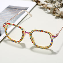 Load image into Gallery viewer, Rhinestone Sunglasses Frames Women Men  Diamond Eyeglasses Protection Can With Myopia Glasses Shade UV400 Glasses