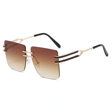 Load image into Gallery viewer, Rimless Classic Sunglasses Women Men  Brand Deisgner Sun Glasses Square Vintage Shades Lady Eyewear Gafas De Sol