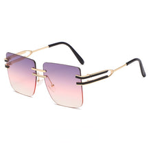Load image into Gallery viewer, Rimless Classic Sunglasses Women Men  Brand Deisgner Sun Glasses Square Vintage Shades Lady Eyewear Gafas De Sol