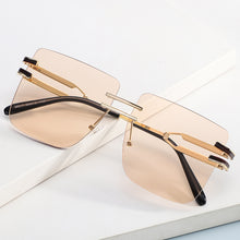 Load image into Gallery viewer, Rimless Classic Sunglasses Women Men  Brand Deisgner Sun Glasses Square Vintage Shades Lady Eyewear Gafas De Sol