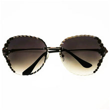 Carica l'immagine nel visualizzatore di Gallery, Rimless  Rhinestone Sunglasses Women 2023 Vintage Bling Sun Glasses Shades for Women Gafas De Sol Mujer Uv400
