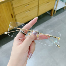 Load image into Gallery viewer, Rimless Rectangle Sunglasses Women Men Unisex Vintage Square Shades Ultralight Gafas De Sol