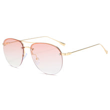 Load image into Gallery viewer, Rimless Small Sunglasses Women Metal Gradient Sun Glasses Male Female  Brand Designer Vintage Pilot Oculos