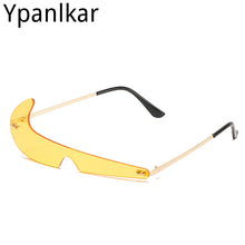 Load image into Gallery viewer, Rimless Sport Sunglasses Women Summer Outdoor Sun Glasses Men Black Eyewear UV400 Oculos De Sol