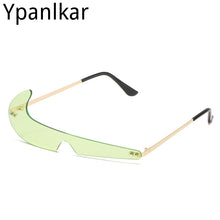 Load image into Gallery viewer, Rimless Sport Sunglasses Women Summer Outdoor Sun Glasses Men Black Eyewear UV400 Oculos De Sol