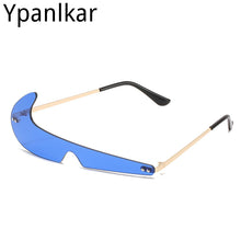 Load image into Gallery viewer, Rimless Sport Sunglasses Women Summer Outdoor Sun Glasses Men Black Eyewear UV400 Oculos De Sol