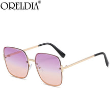 Load image into Gallery viewer, Rimless Square Sunglasses Women Men  Metal Frames Sun Glasses Shades Eyewear Female Brand Designer Eyeglasses
