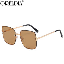 Load image into Gallery viewer, Rimless Square Sunglasses Women Men  Metal Frames Sun Glasses Shades Eyewear Female Brand Designer Eyeglasses
