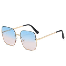 Load image into Gallery viewer, Rimless Square Sunglasses Women Men  Metal Frames Sun Glasses Shades Eyewear Female Brand Designer Eyeglasses