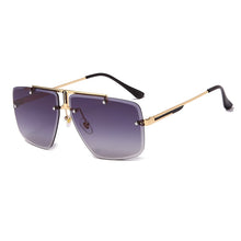 Load image into Gallery viewer, Fashion Rimless Square Sunglasses Vintage Brand Design Men Sun Glasses Luxury Male Sunglass UV400 Shades gafas de sol hombre
