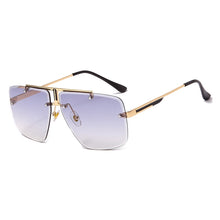 Load image into Gallery viewer, Fashion Rimless Square Sunglasses Vintage Brand Design Men Sun Glasses Luxury Male Sunglass UV400 Shades gafas de sol hombre