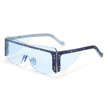 Load image into Gallery viewer, Rimless Square Sunglasses Women  Brand Mirror Pink Shades Sunglasses Men Trend Female Eyewear Glasses Oculos