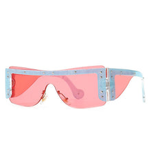 Load image into Gallery viewer, Rimless Square Sunglasses Women  Brand Mirror Pink Shades Sunglasses Men Trend Female Eyewear Glasses Oculos
