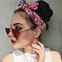 Load image into Gallery viewer, Rimless Sunglasses For Woman Heart Style Sun Glasses Big Frame oculos feminino Steampunk Designer Eyeglasses Gafas BGN