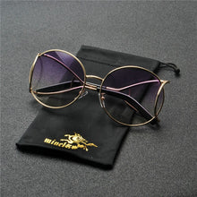 Load image into Gallery viewer, Rimless Sunglasses Men Women  Glasses Classic Oval Retro Glasses Good Quality Protection Gradient Sunglasses FML
