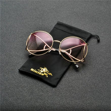 Load image into Gallery viewer, Rimless Sunglasses Men Women  Glasses Classic Oval Retro Glasses Good Quality Protection Gradient Sunglasses FML