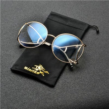 Load image into Gallery viewer, Rimless Sunglasses Men Women  Glasses Classic Oval Retro Glasses Good Quality Protection Gradient Sunglasses FML