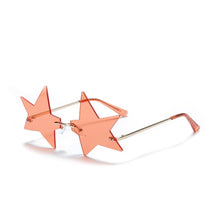 Load image into Gallery viewer, Rimless Sunglasses Women Vintage Steampunk Sunglasses Men Frameless Gradient Clear Lens Glasses 2023 Retro Eyeglasses