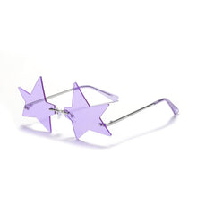 Load image into Gallery viewer, Rimless Sunglasses Women Vintage Steampunk Sunglasses Men Frameless Gradient Clear Lens Glasses 2023 Retro Eyeglasses