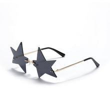 Load image into Gallery viewer, Rimless Sunglasses Women Vintage Steampunk Sunglasses Men Frameless Gradient Clear Lens Glasses 2023 Retro Eyeglasses