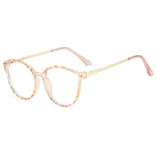 Load image into Gallery viewer, Round Anti Blue Light Glasses Sex Women Metal Frame Glasses European American Style Girl Prescription Eyeglasses