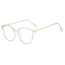Load image into Gallery viewer, Round Anti Blue Light Glasses Sex Women Metal Frame Glasses European American Style Girl Prescription Eyeglasses