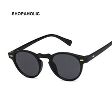 Load image into Gallery viewer, Round Cat Eye Sunglasses Retro Men Brand Design Women Shades Sun Glasses Male Female UV400 Oculos De Sol