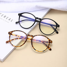 Load image into Gallery viewer, Round Glasses Frame Women Anti-blue Light Eyeglasses Frames Men Retro Eyewear Blue Light Blocking Computer Goggles