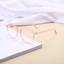 Load image into Gallery viewer, Round Glasses Frame Women Anti-blue Light Eyeglasses Frames Men Retro Eyewear Blue Light Blocking Computer Goggles