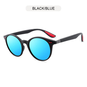 Round Men Polarized Sunglasses Women Plastic Sun Glasses For Male Anti Glare Driving Shades Eyewear UV400 sanglasses