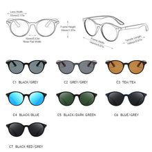 Load image into Gallery viewer, Round Men Polarized Sunglasses Women Plastic Sun Glasses For Male Anti Glare Driving Shades Eyewear UV400 sanglasses