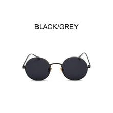 Load image into Gallery viewer, Round  Punk Sunglasses Men  Classic Retro Oval Sunglasses Women  Metal Frame Glasses  UV400 oculos feminino очки