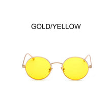 Load image into Gallery viewer, Round  Punk Sunglasses Men  Classic Retro Oval Sunglasses Women  Metal Frame Glasses  UV400 oculos feminino очки