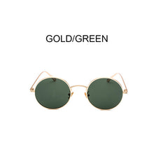 Load image into Gallery viewer, Round  Punk Sunglasses Men  Classic Retro Oval Sunglasses Women  Metal Frame Glasses  UV400 oculos feminino очки