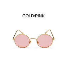 Load image into Gallery viewer, Round  Punk Sunglasses Men  Classic Retro Oval Sunglasses Women  Metal Frame Glasses  UV400 oculos feminino очки