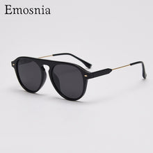 Load image into Gallery viewer, Round Sunglasses Men Clear Tinted Lens Brand Design Party Retro Sun Glasses  Eyewear Oculos De Sol UV400