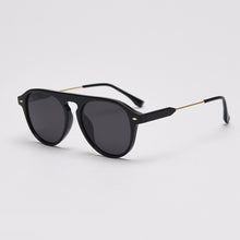 Load image into Gallery viewer, Round Sunglasses Men Clear Tinted Lens Brand Design Party Retro Sun Glasses  Eyewear Oculos De Sol UV400