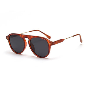 Round Sunglasses Men Clear Tinted Lens Brand Design Party Retro Sun Glasses  Eyewear Oculos De Sol UV400