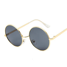 Load image into Gallery viewer, Round Sunglasses Men Women Brand Designer  Metal Sun Glasses Male Female Classic Retro Outdoor Oculos De Sol Gafas