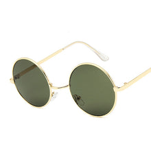 Load image into Gallery viewer, Round Sunglasses Men Women Brand Designer  Metal Sun Glasses Male Female Classic Retro Outdoor Oculos De Sol Gafas