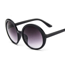 Load image into Gallery viewer, Round Sunglasses Women Brand Designer  Plastic Sun Glasses Female Classic Retro Black Outdoor Oculos De Sol Gafas
