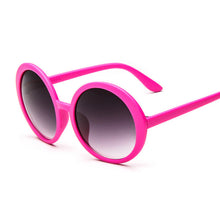 Load image into Gallery viewer, Round Sunglasses Women Brand Designer  Plastic Sun Glasses Female Classic Retro Black Outdoor Oculos De Sol Gafas