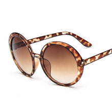 Load image into Gallery viewer, Round Sunglasses Women Brand Designer  Plastic Sun Glasses Female Classic Retro Black Outdoor Oculos De Sol Gafas