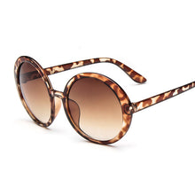 Load image into Gallery viewer, Round Sunglasses Women Brand Designer  Plastic Sun Glasses Female Classic Retro Black Outdoor Oculos De Sol Gafas