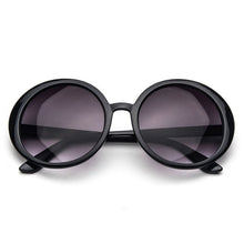 Load image into Gallery viewer, Round Sunglasses Women Brand Designer  Plastic Sun Glasses Female Classic Retro Black Outdoor Oculos De Sol Gafas
