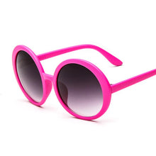 Load image into Gallery viewer, Round Sunglasses Women Brand Designer  Plastic Sun Glasses Female Classic Retro Black Outdoor Oculos De Sol Gafas